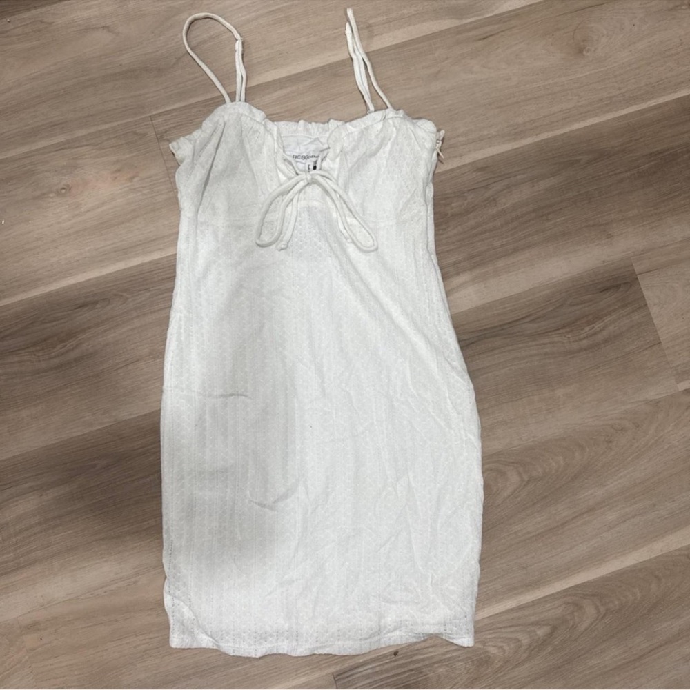White Strappy Dress